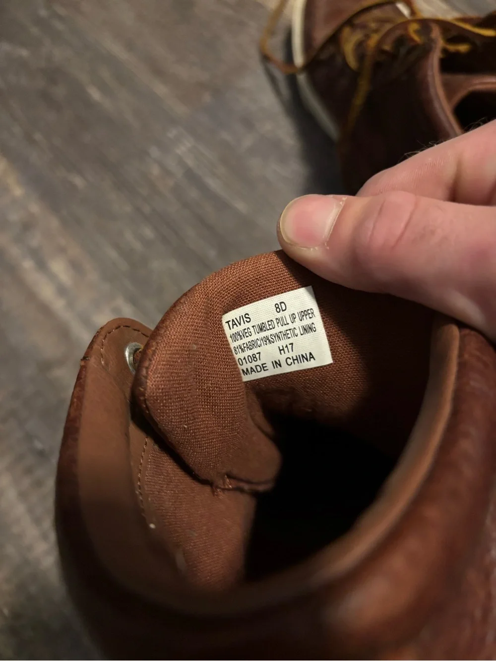 Polo by Ralph Lauren Men’s Brown Leather Boat Shoes